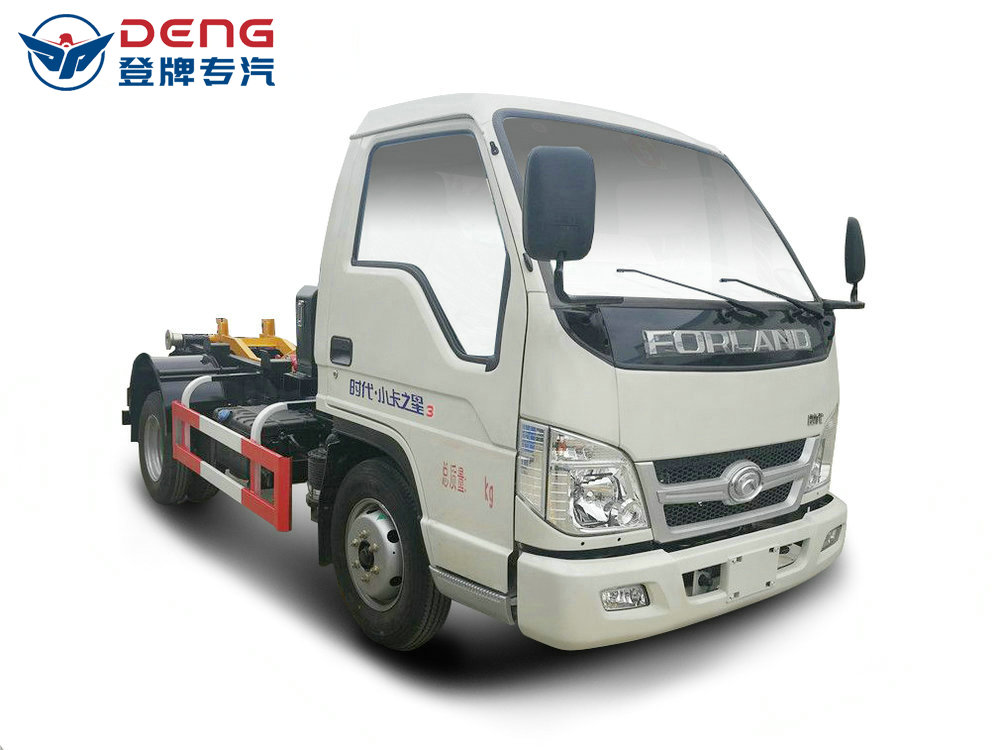 福田小卡(5方)CLW5040ZXXB5勾臂垃圾車