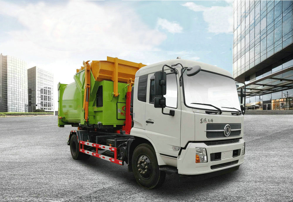 東風(fēng)天錦(12方)CLW5161ZXXD5鉤臂車(chē)_02