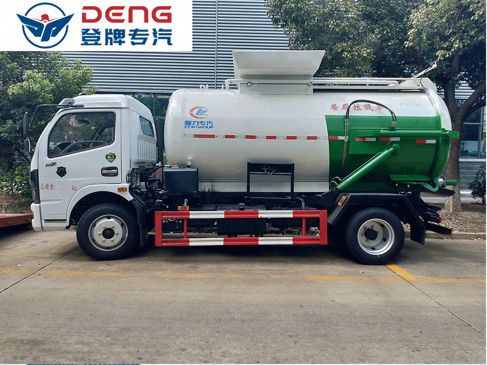 國六多利卡D7餐廚垃圾車_07