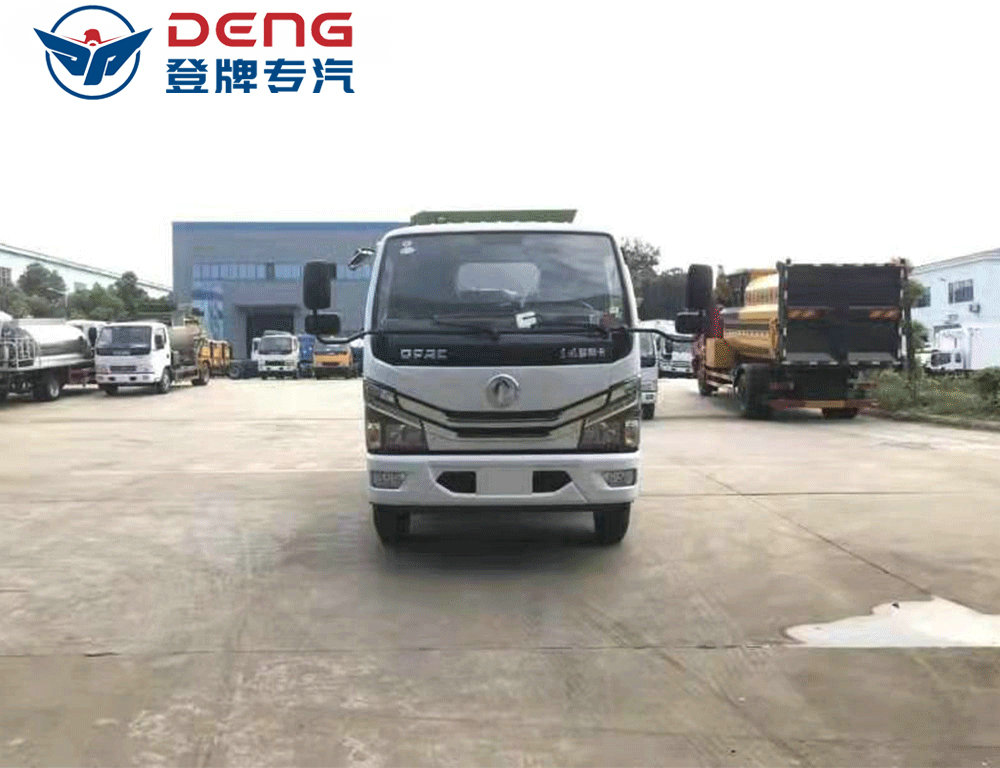 國六東風多利卡方形餐廚垃圾車_06