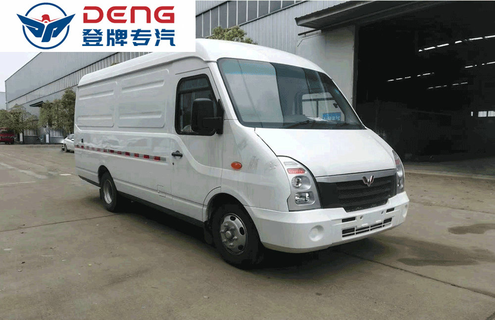 國(guó)六五菱玉柴140馬力面包冷藏車_06