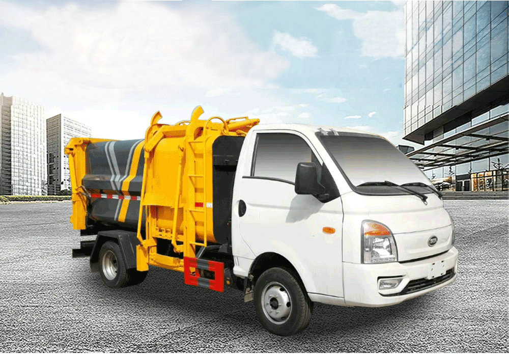 國六凱馬側(cè)掛壓縮垃圾車_02