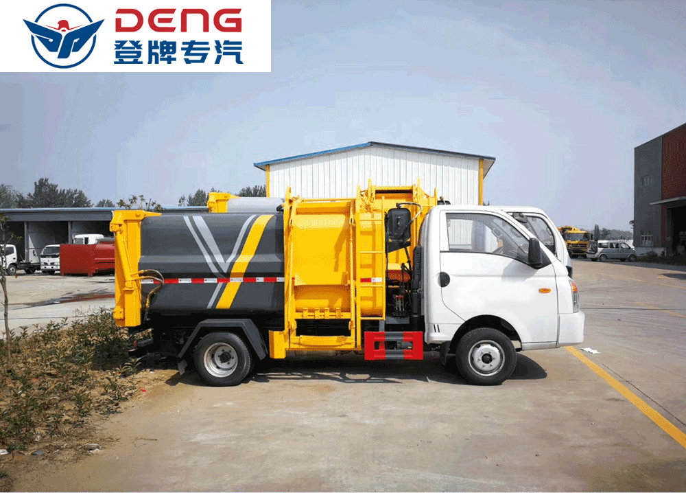 國六凱馬側(cè)掛壓縮垃圾車_08