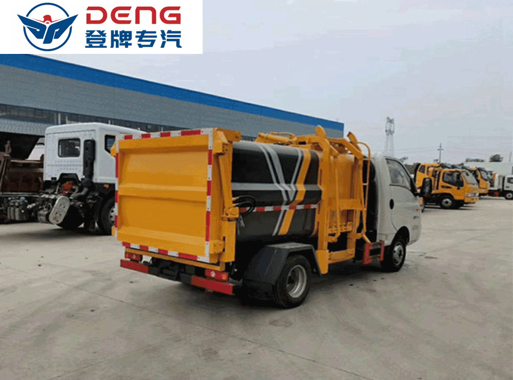 國六凱馬側(cè)掛壓縮垃圾車_09