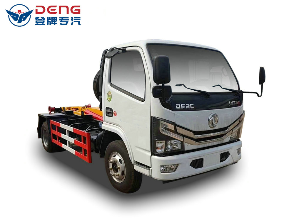 國六東風多利卡D6勾臂垃圾車