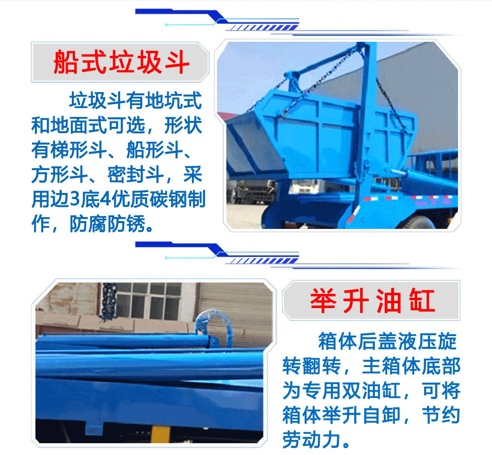 國(guó)六東風(fēng)小多利卡擺臂垃圾車_18