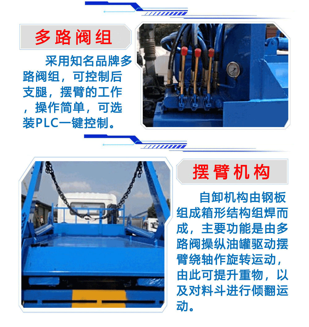 國(guó)六東風(fēng)小多利卡擺臂垃圾車_20