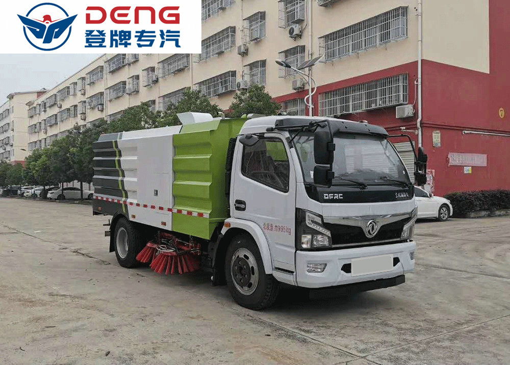 國六東風(fēng)福瑞卡掃路車_08