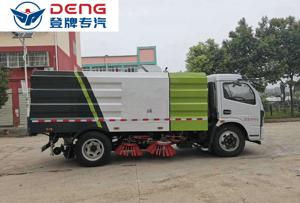 國六東風(fēng)福瑞卡掃路車_09