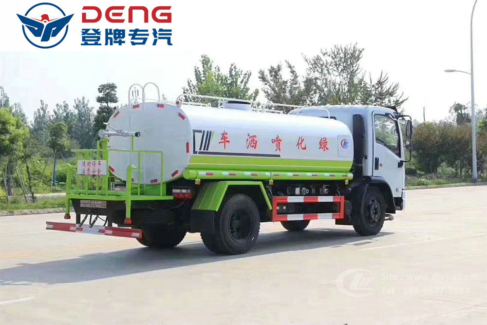 國六東風大福瑞卡8方灑水車_09